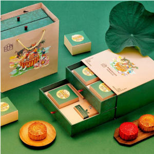 Bao bì hộp giấy Bánh trung thu